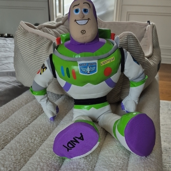Disney Other - 20 inch Buzz Lightyear Plush Toy - Green and Purple
